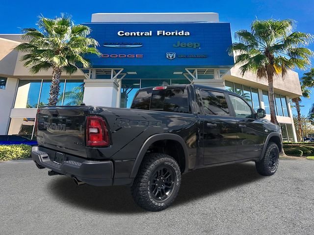 New 2026 Diamond Black Crystal Pearl-Coat Exterior Paint RAM Rebel image 5