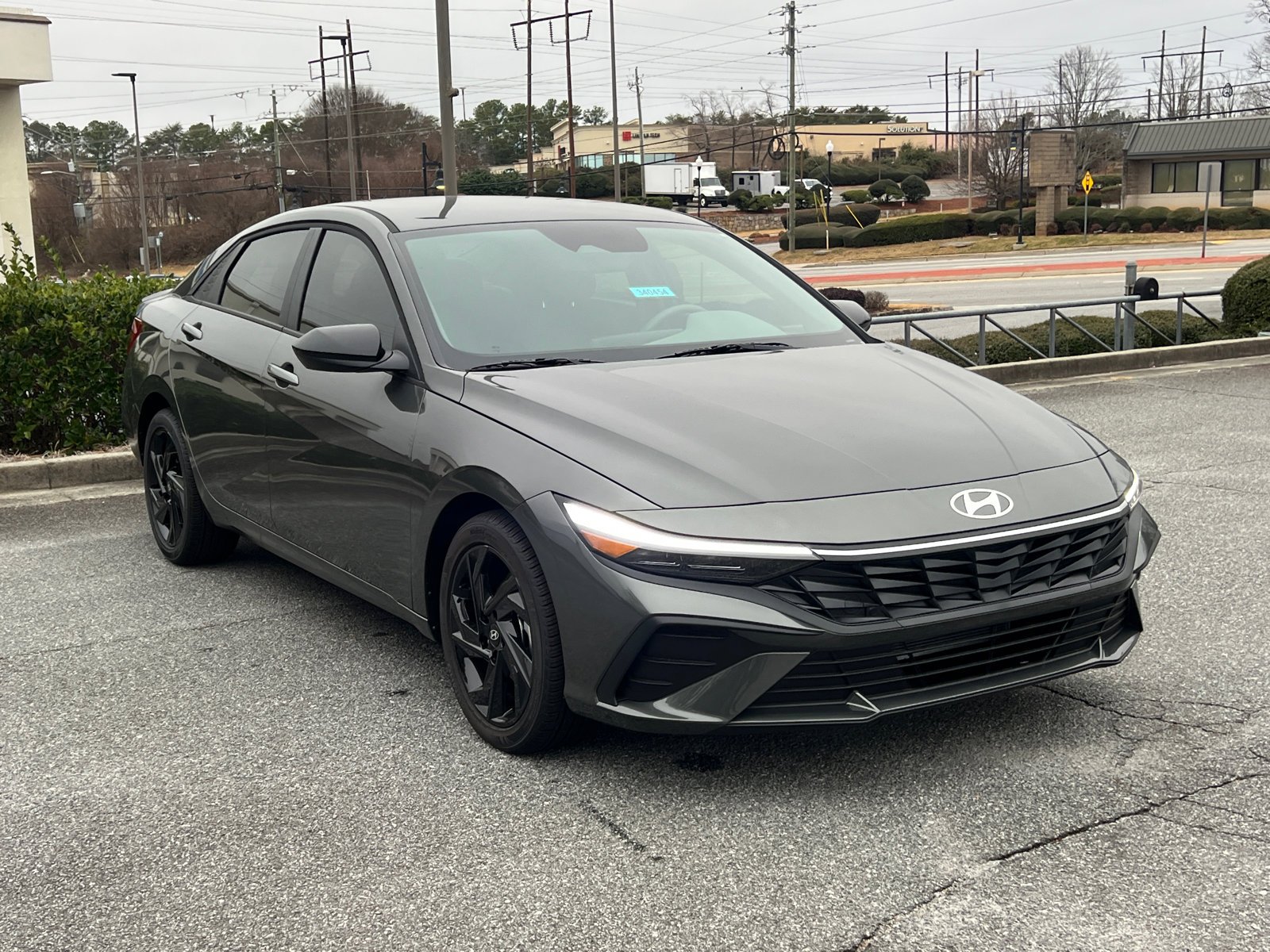 New 2026 Amazon Gray Hyundai SEL Sport image 3
