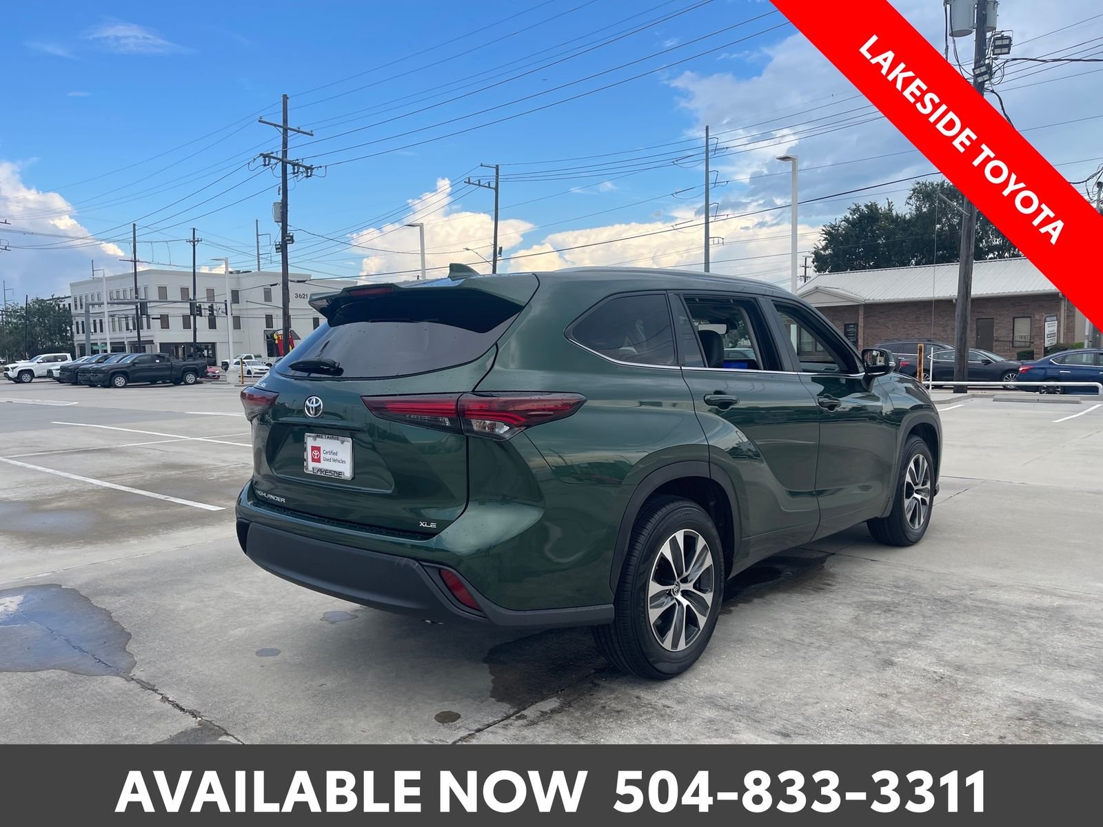 Certified Used 2024 Green Toyota XLE image 6