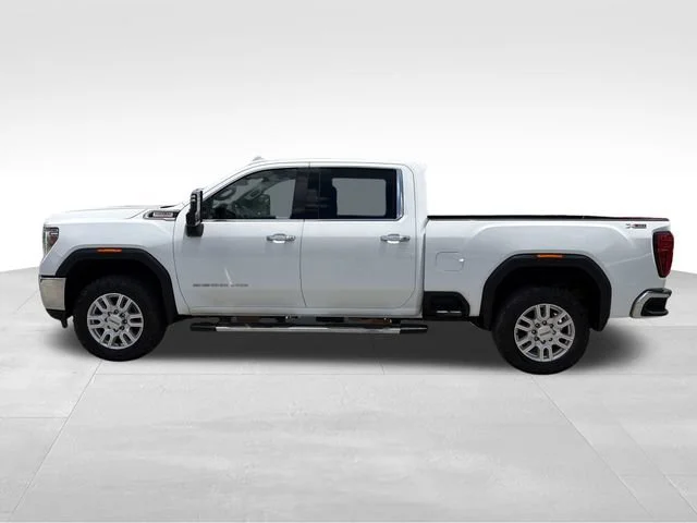 Used 2021 SUMMIT WHITE GMC SLT image 4