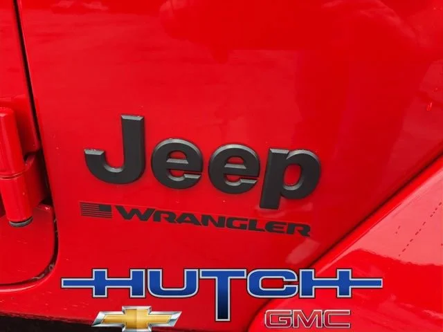 Used 2025 Red Jeep 4-Door Sahara 4x4 image 13
