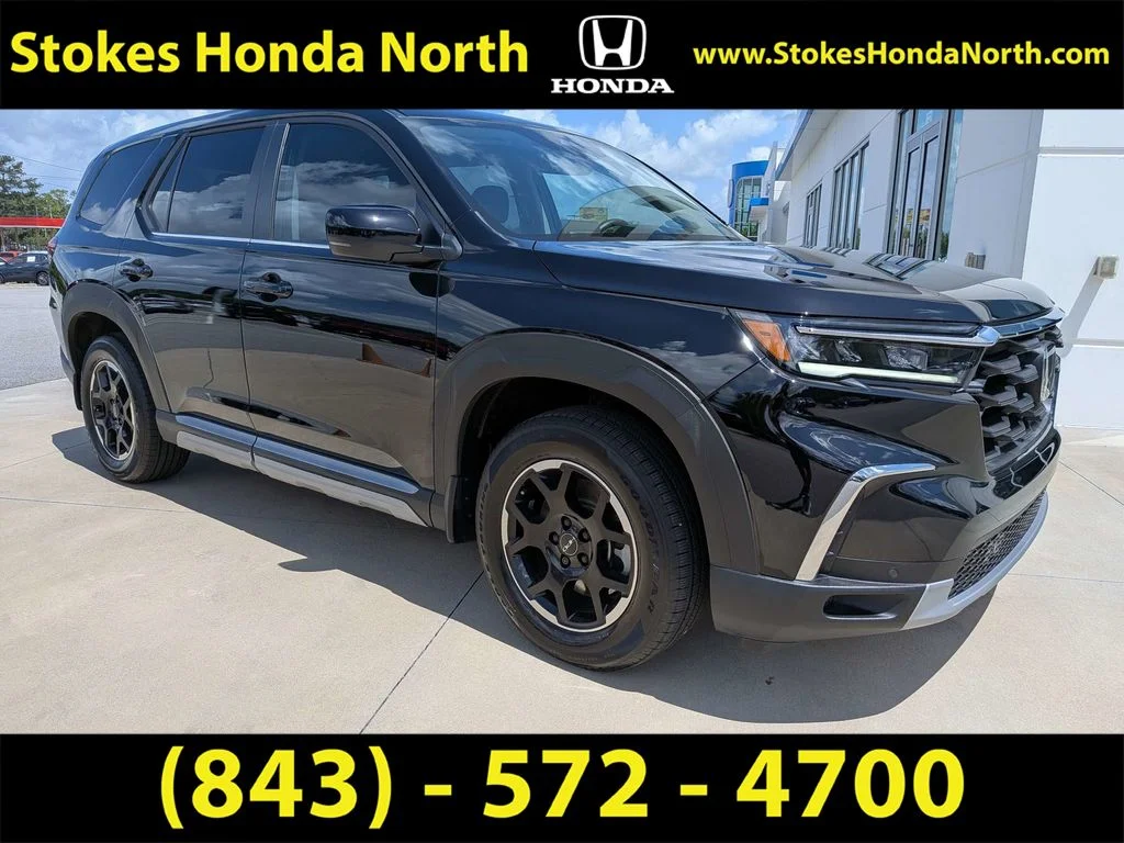 Certified Used 2025 Black Honda EX-L image 1
