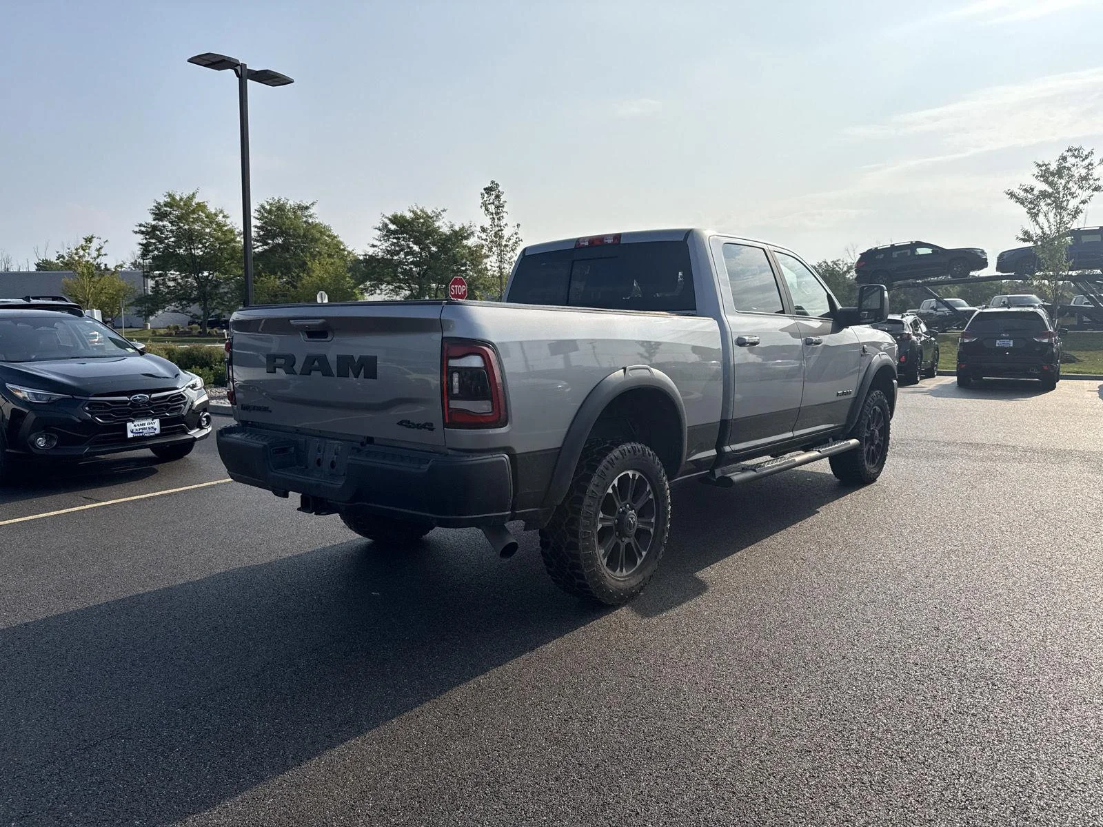 Used 2023 Billet Silver Metallic Clearcoat Ram Power Wagon Rebel image 4