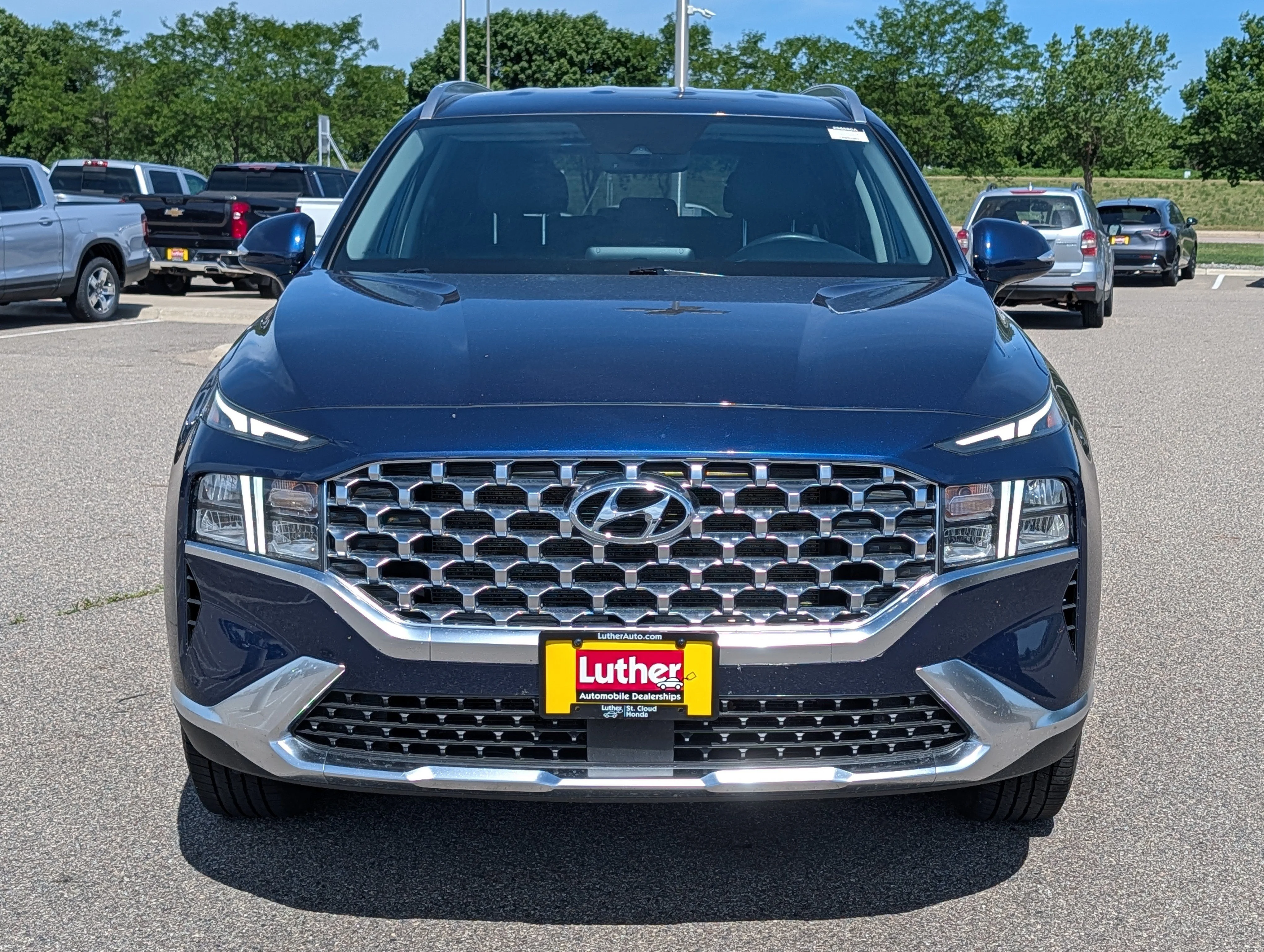 Used 2022 Hyundai Santa Fe SEL with VIN 5NMS6DAJ8NH413670 for sale in Waite Park, Minnesota