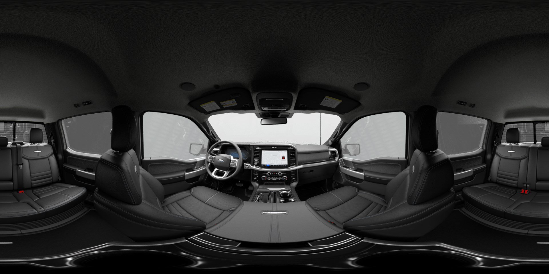 New 2026 Star White Metallic Tri-Coat Ford Platinum image 8
