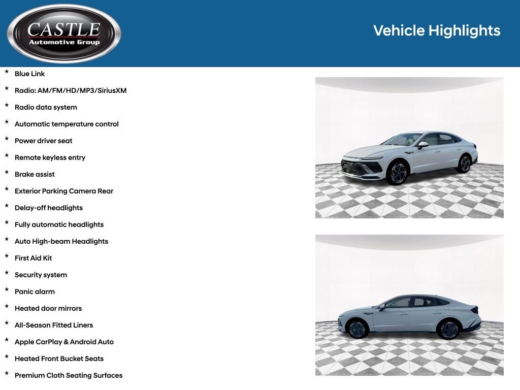 New 2026 White Hyundai SEL Sport image 3