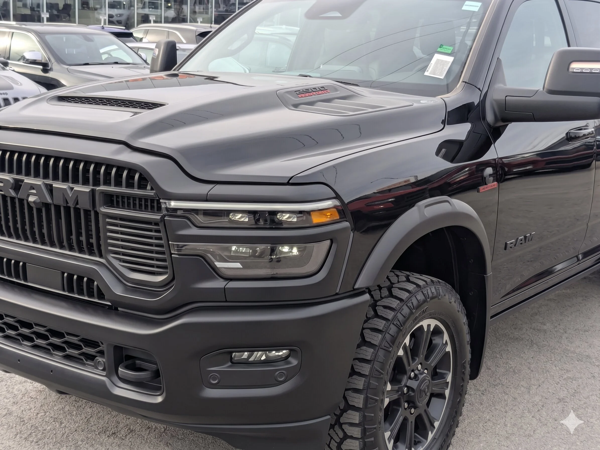 New 2026 Black RAM Rebel - - 6.7L Cummins HO - Rebel Lvl 2 Grp - Rear Air Susp - 5th Wheel/Gooseneck Prep & More image 10