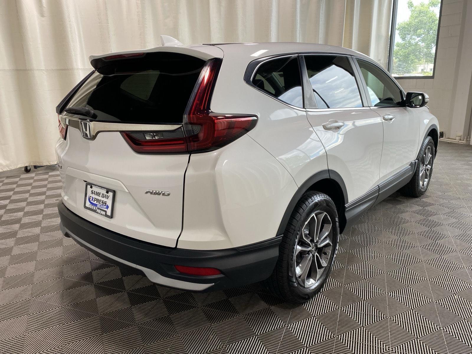 Used 2020 Platinum White Pearl Honda EX image 7