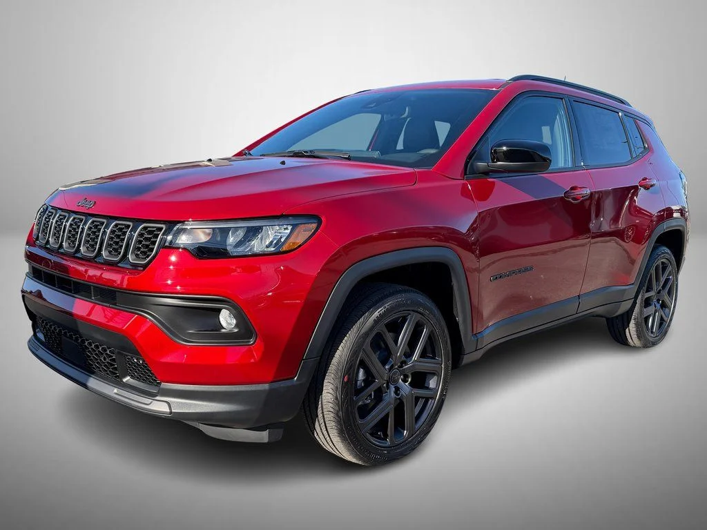 New 2026 Red Hot Pearl-Coat Exterior Paint Jeep Latitude image 2