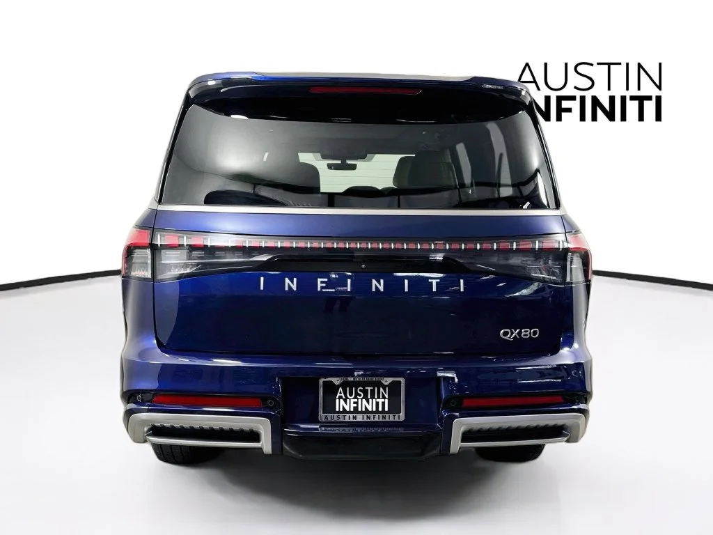 Certified Used 2025 Blue INFINITI PURE image 9
