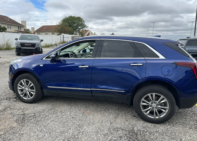 Used 2023 Blue Cadillac Premium Luxury image 14