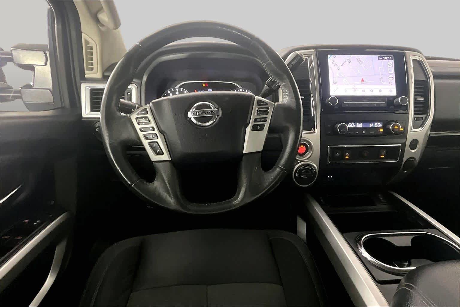 Used 2021 Super Black Nissan SV image 6