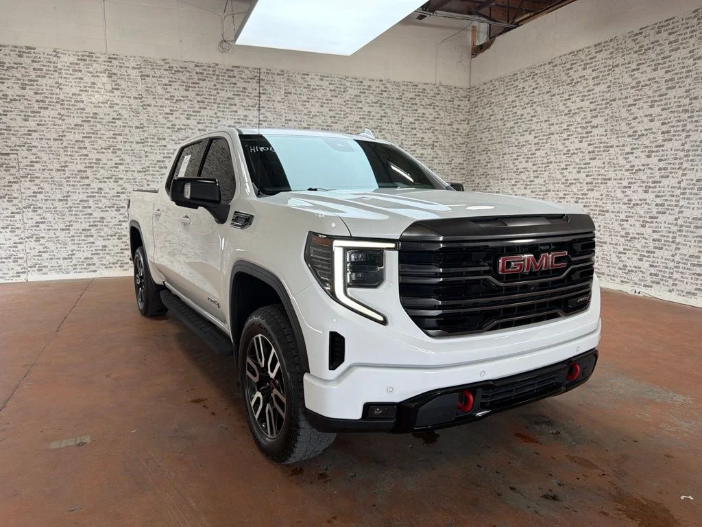 Used 2022 Summit White GMC AT4 image 1