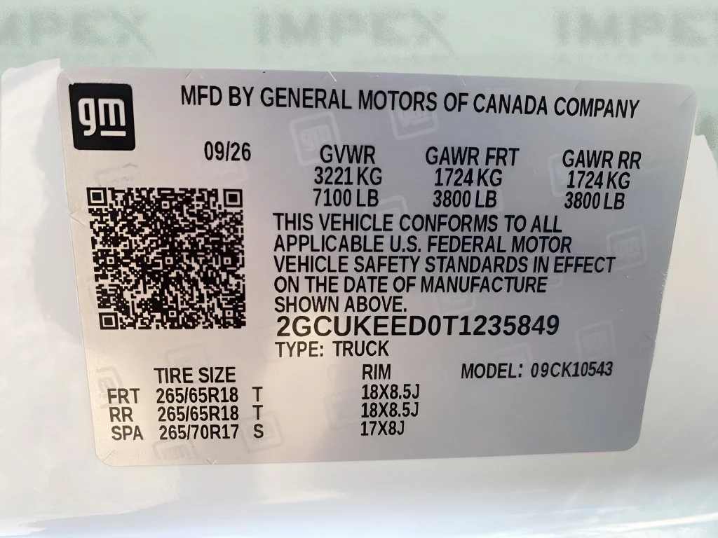New 2026 White Chevrolet RST image 32