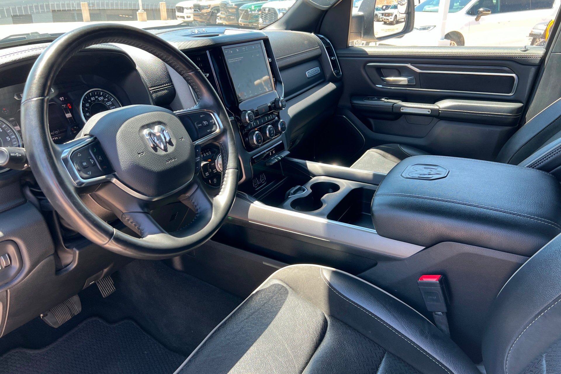 Used 2024 Bright White Clearcoat Ram Laramie image 17