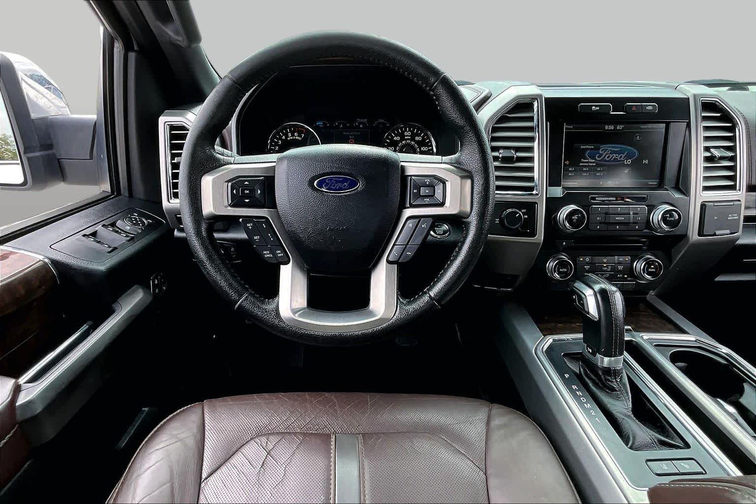 Used 2015 White Platinum Metallic Tri-Coat Ford Platinum image 6