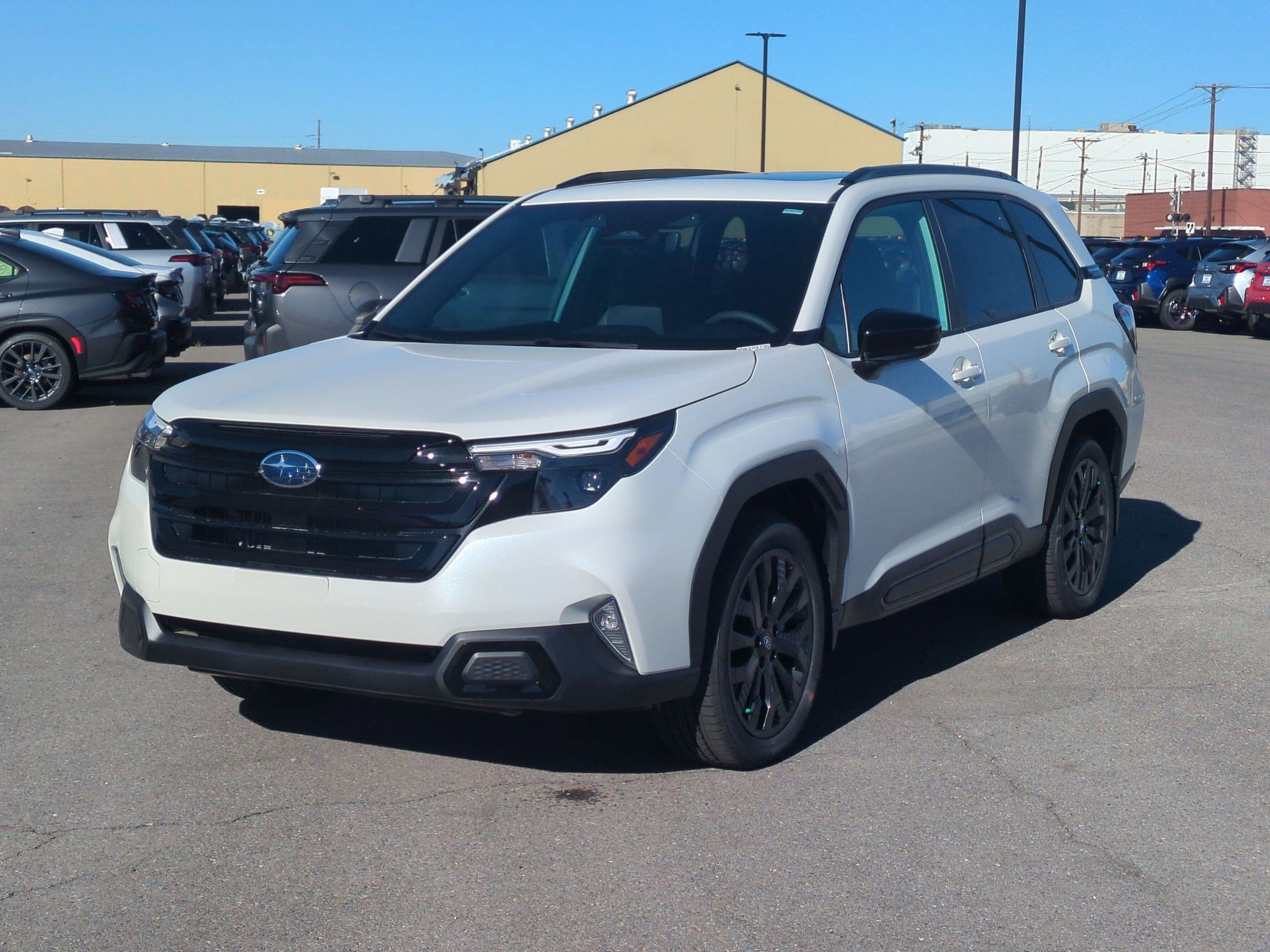 New 2026 CRYSTAL WHITE PEARL Subaru Sport Onyx Edition image 8