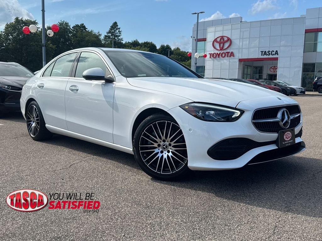 Used 2024 White Mercedes-Benz C 300 image 1