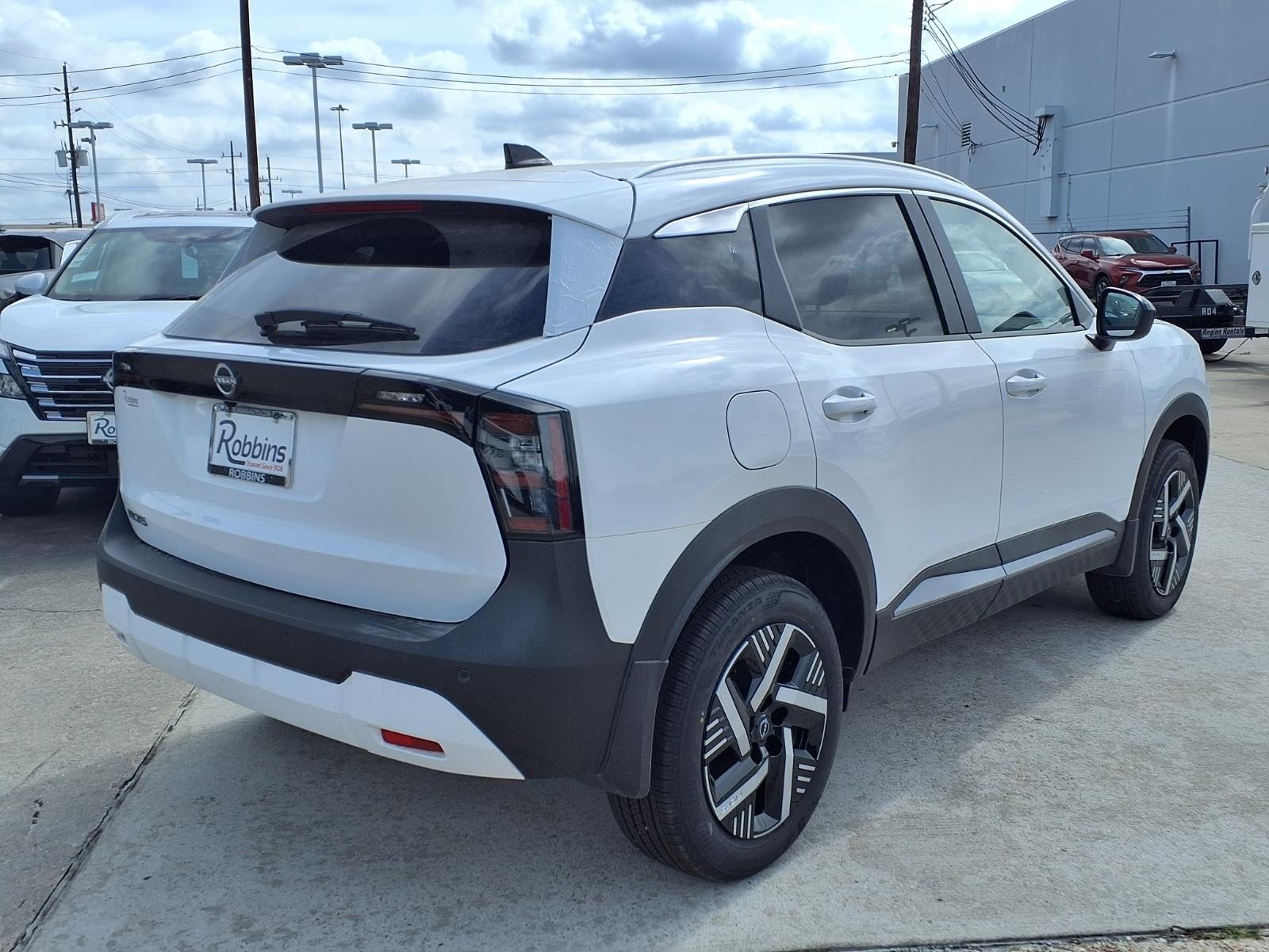 2026 Nissan Kicks SV White at Robbins Nissan