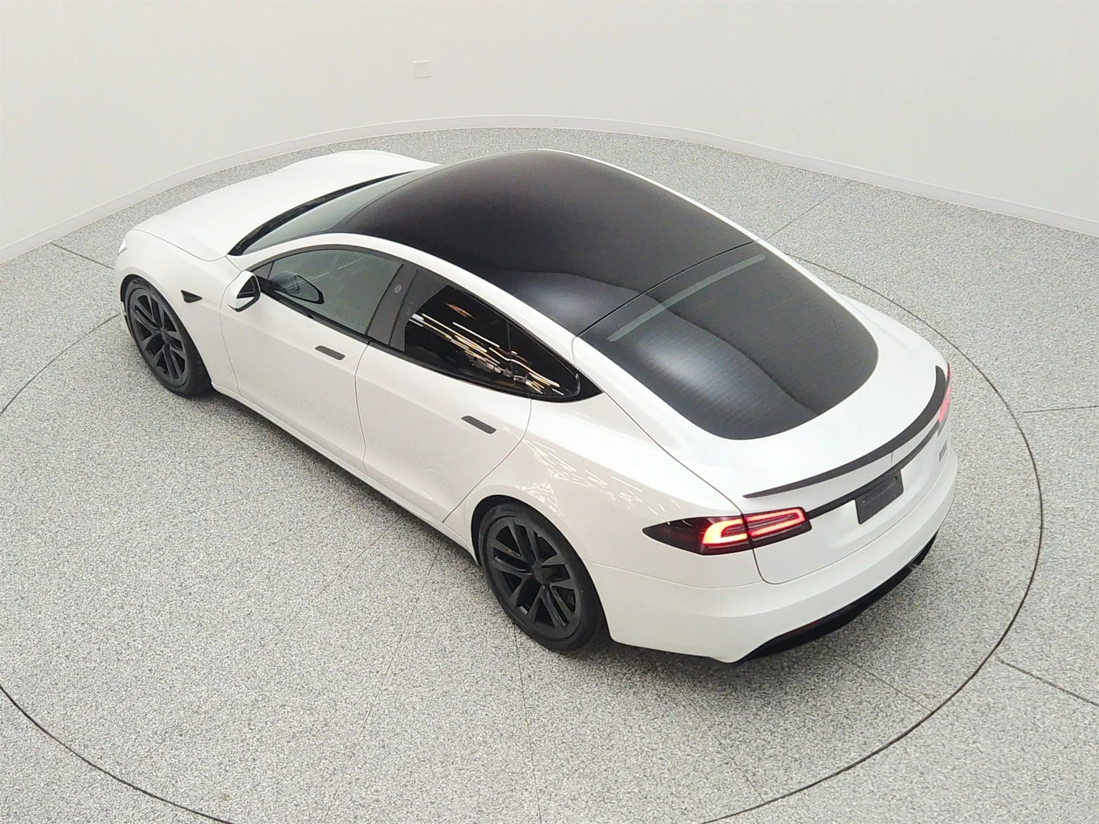 Used 2023 Pearl White Multi-Coat Tesla Plaid AWD image 28