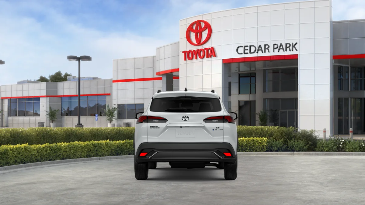 New 2026 Wind Chill Pearl Toyota Hybrid SE image 8