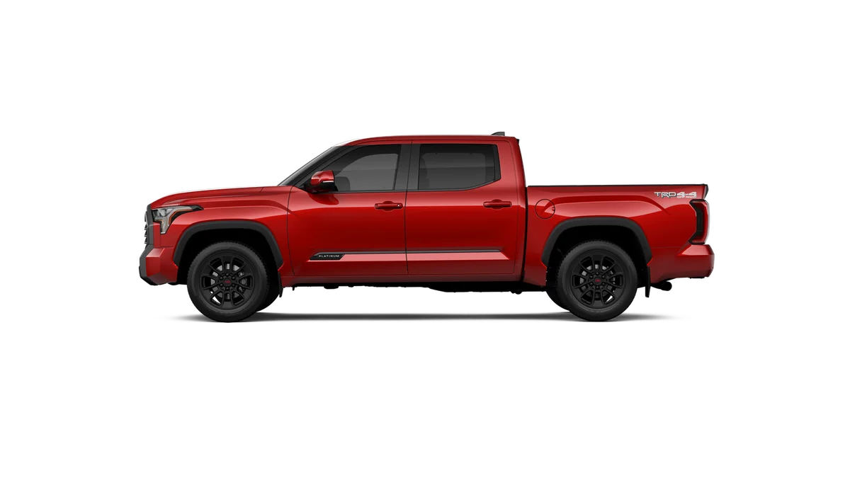 New 2026 Supersonic Red Toyota Platinum image 19