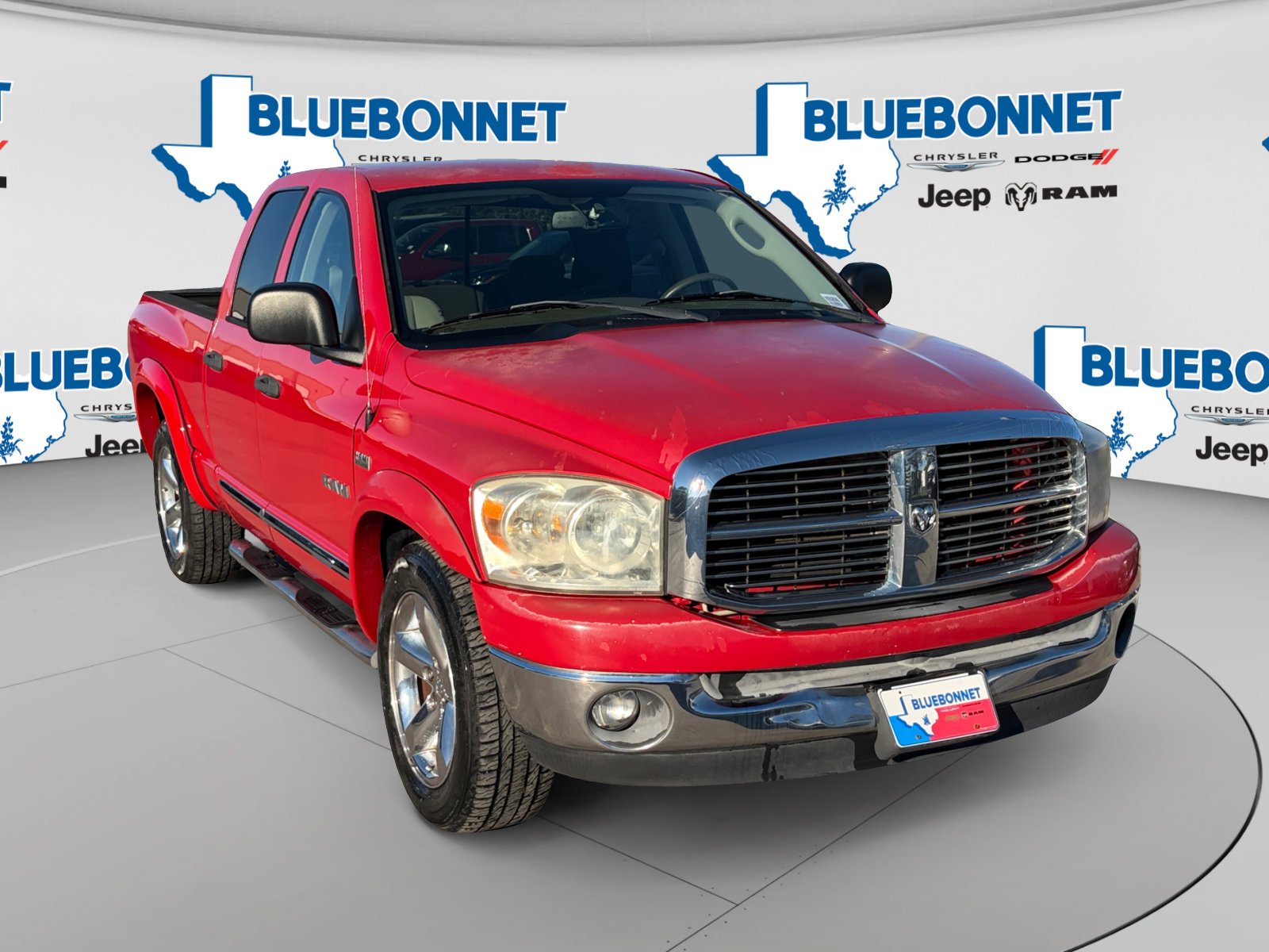 Used 2008 Flame Red Dodge SLT image 3