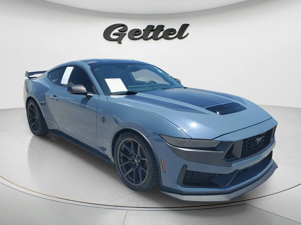 Used 2024 Blue Ford Dark Horse Fastback image 3