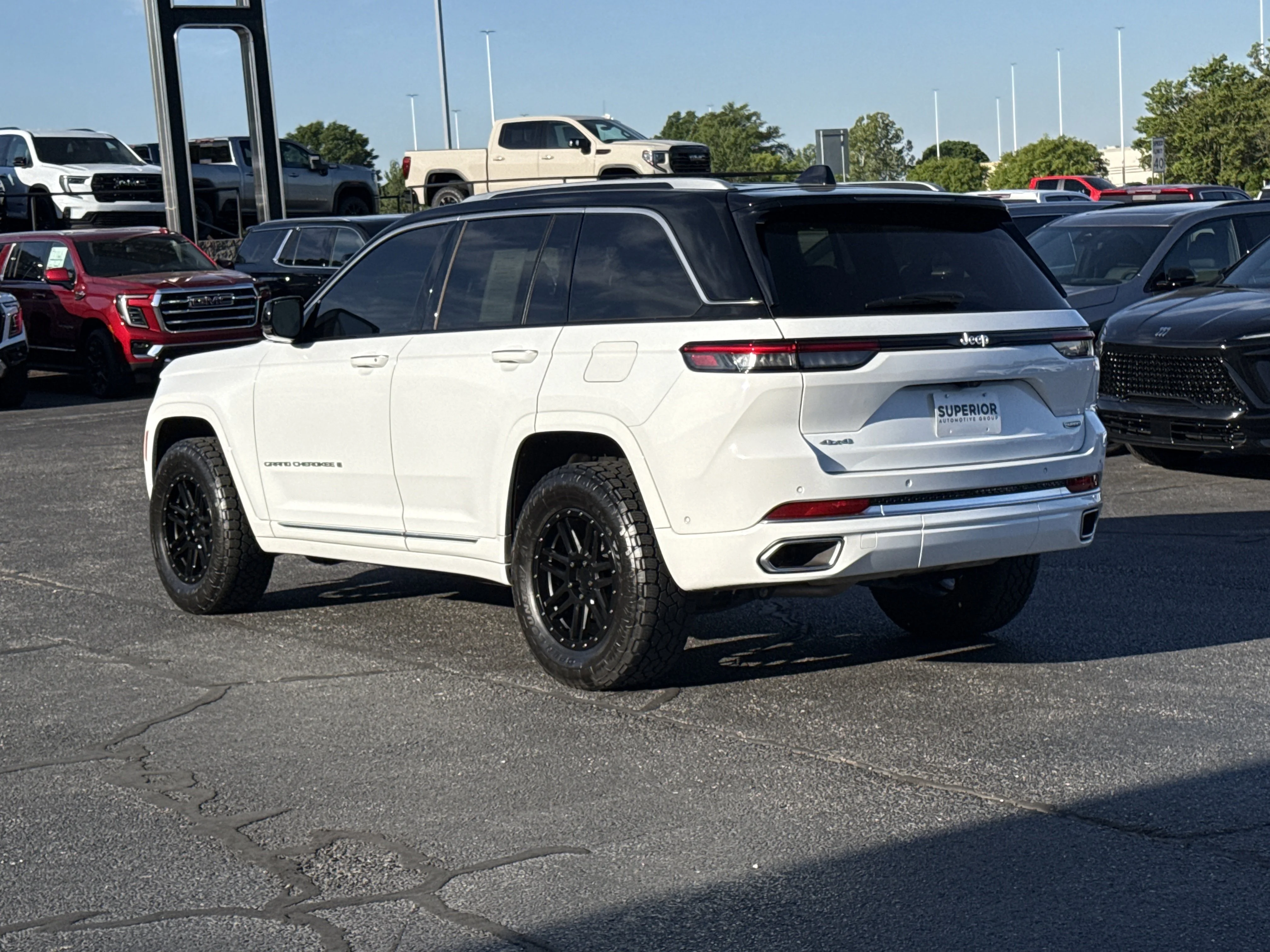 Used 2023 Bright White Clearcoat Jeep Summit 4WD image 13