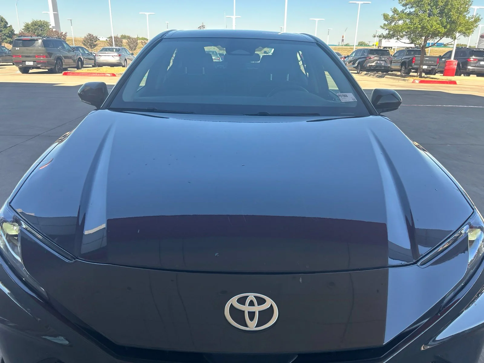 Used 2025 Black Toyota LE image 3