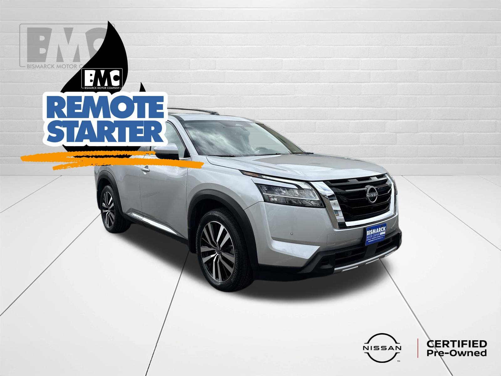 Certified Used 2023 Silver Nissan Platinum image 2