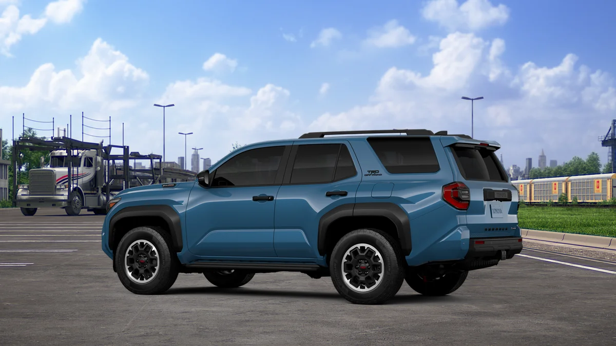 New 2026 Heritage Blue Toyota Hybrid TRD Off Road image 5