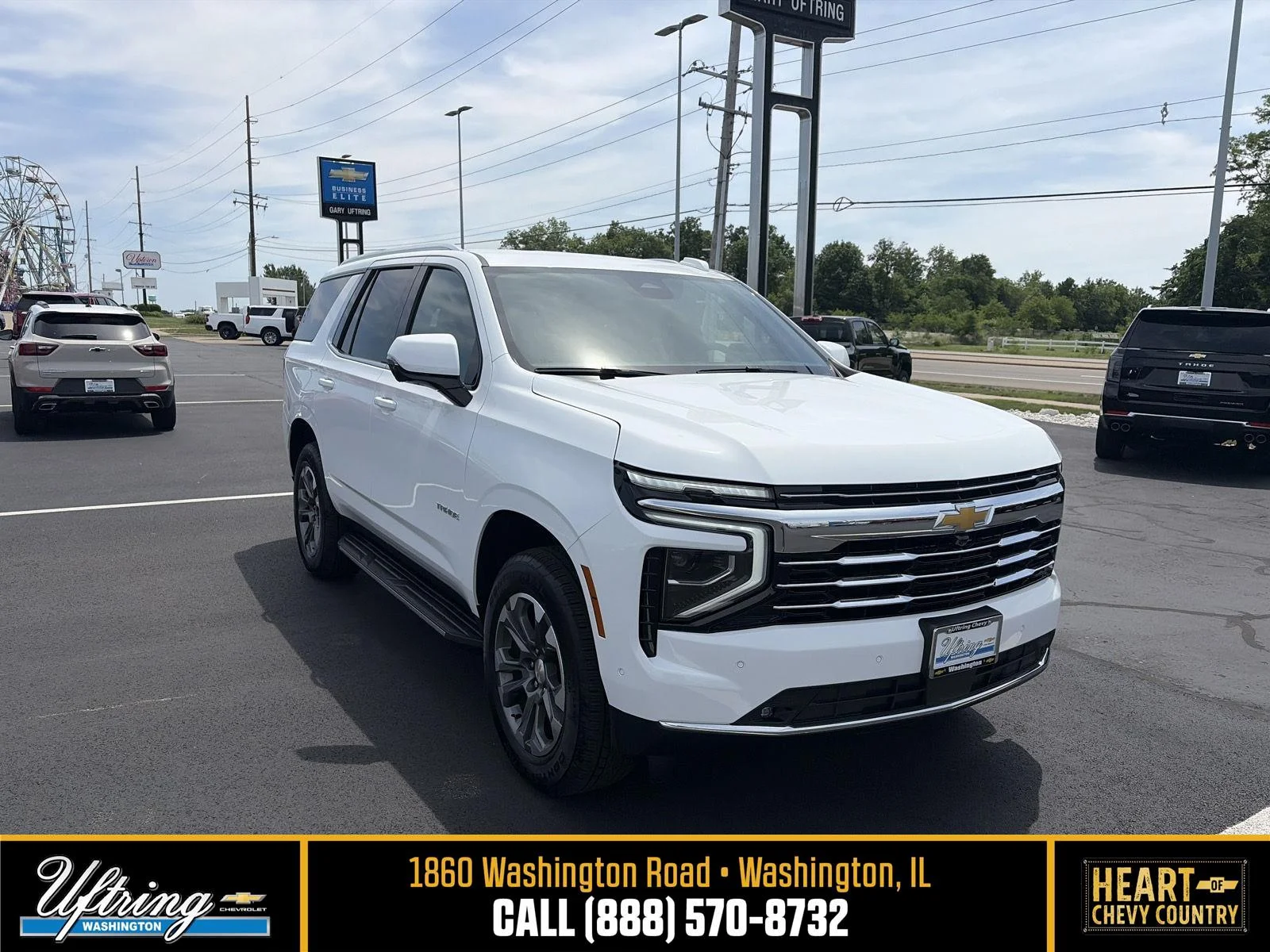 New 2026 Summit White Chevrolet LT image 1