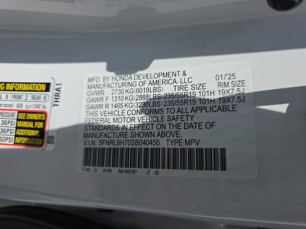 Used 2025 Platinum White Honda Sport-L image 26