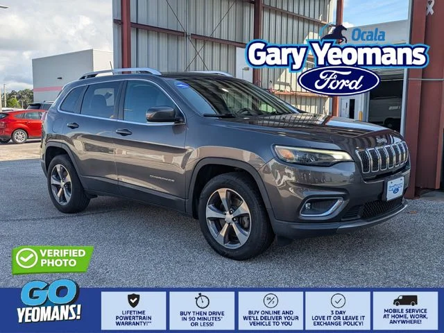 Certified Used 2019 Crystal Metallic Jeep Limited image 1