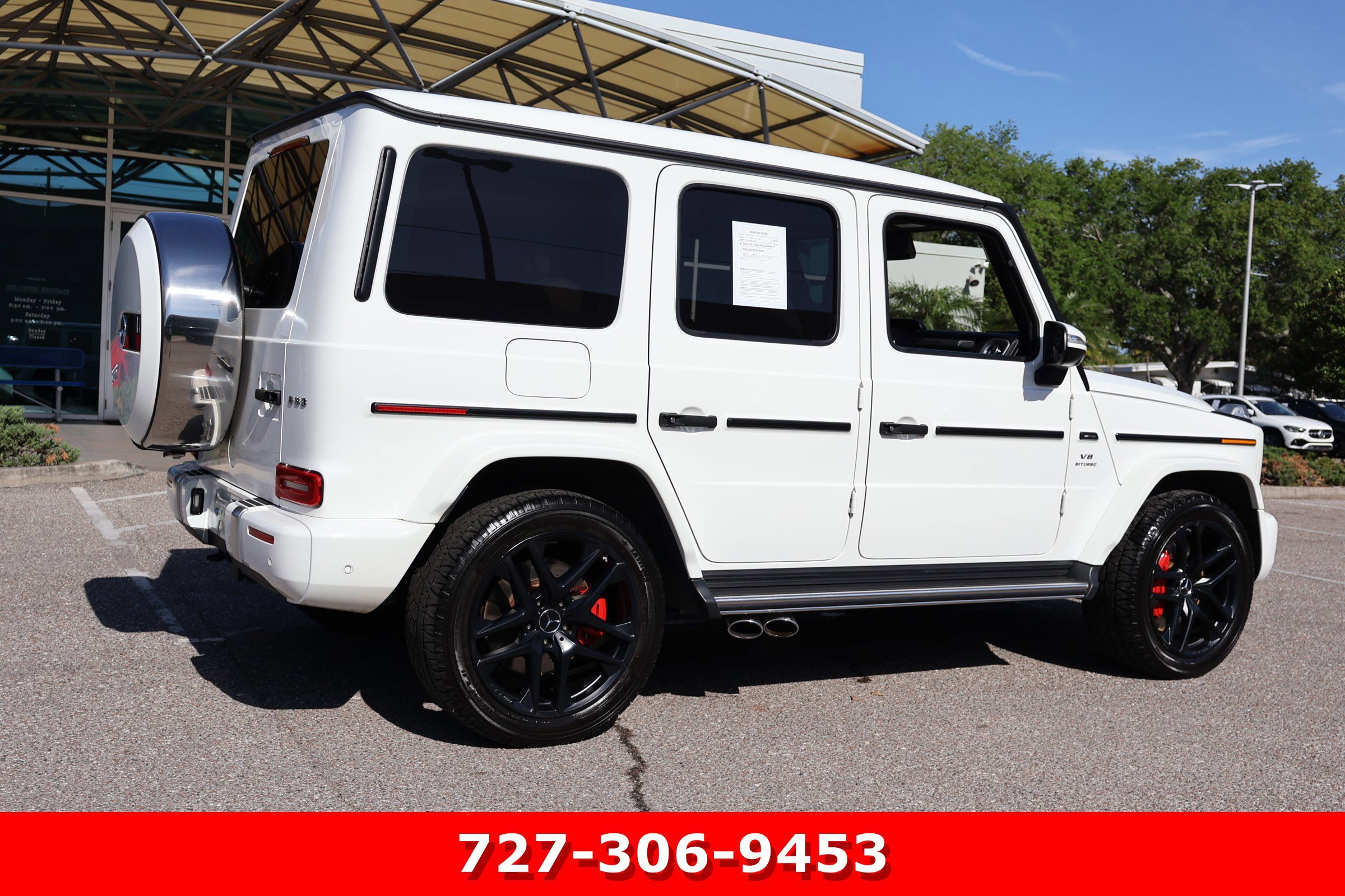 Used 2021 Polar White Mercedes-Benz AMG® G 63 image 11