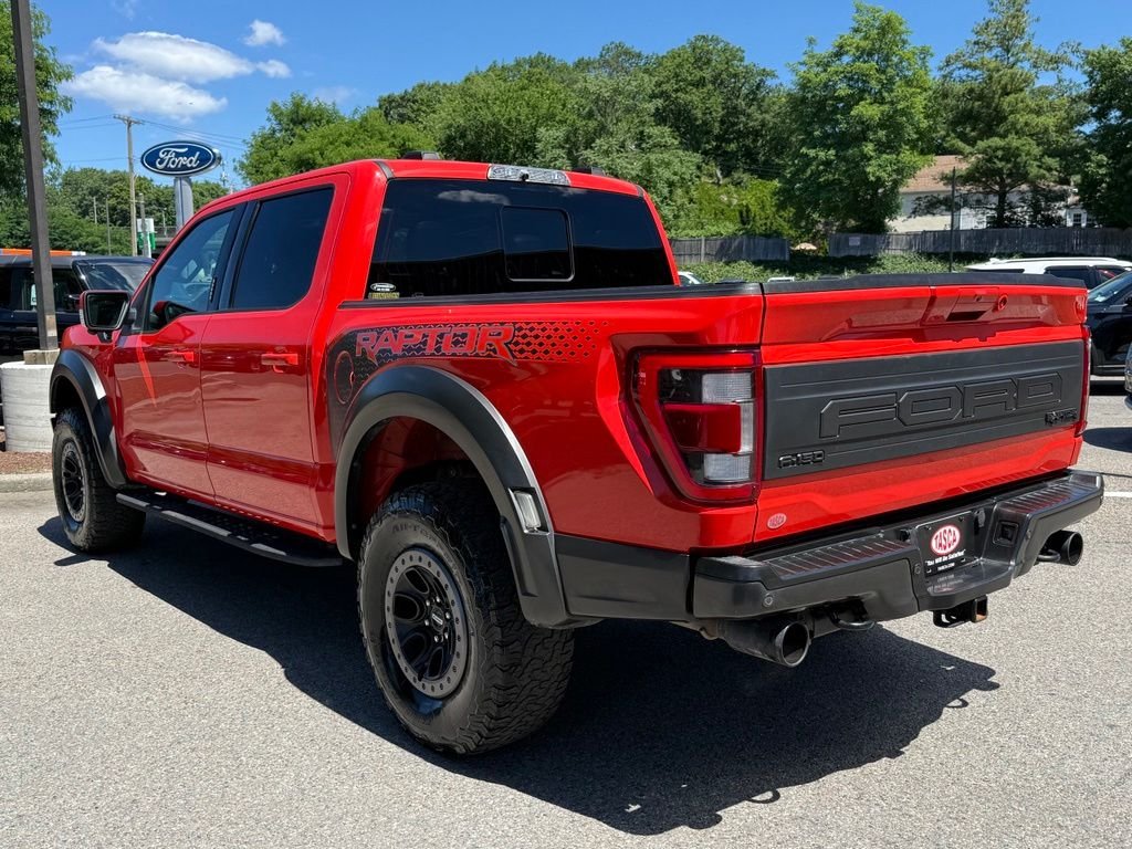 Used 2021 Orange Ford Raptor image 12
