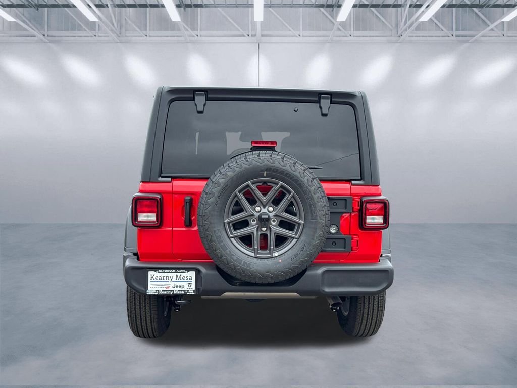 New 2026 Firecracker Red Clear-Coat Exterior Paint Jeep Sport S image 5
