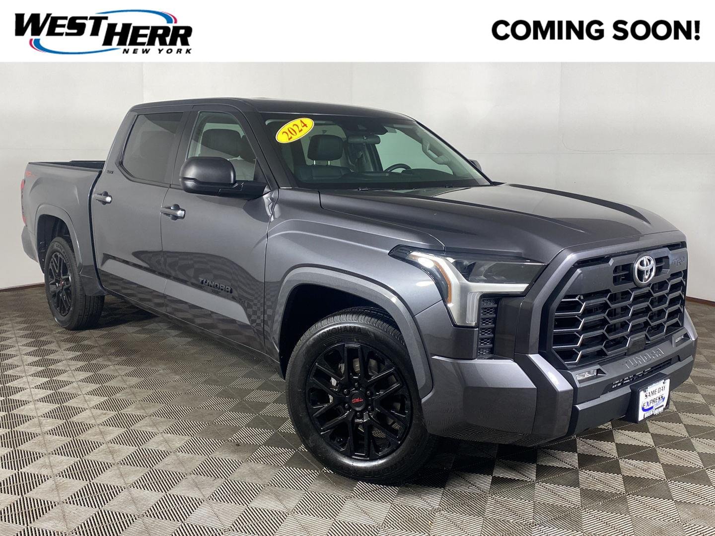 Used 2024 Magnetic Gray Metallic Toyota SR5 image 1