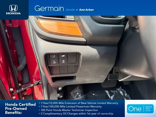 Certified Used 2021 Radiant Red Metallic Honda AWD EX-L image 22