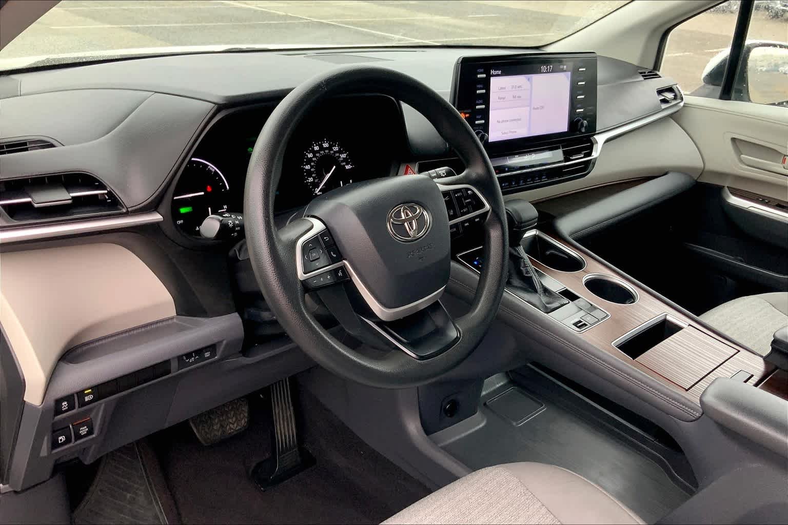 Used 2021 Super White Toyota LE image 16