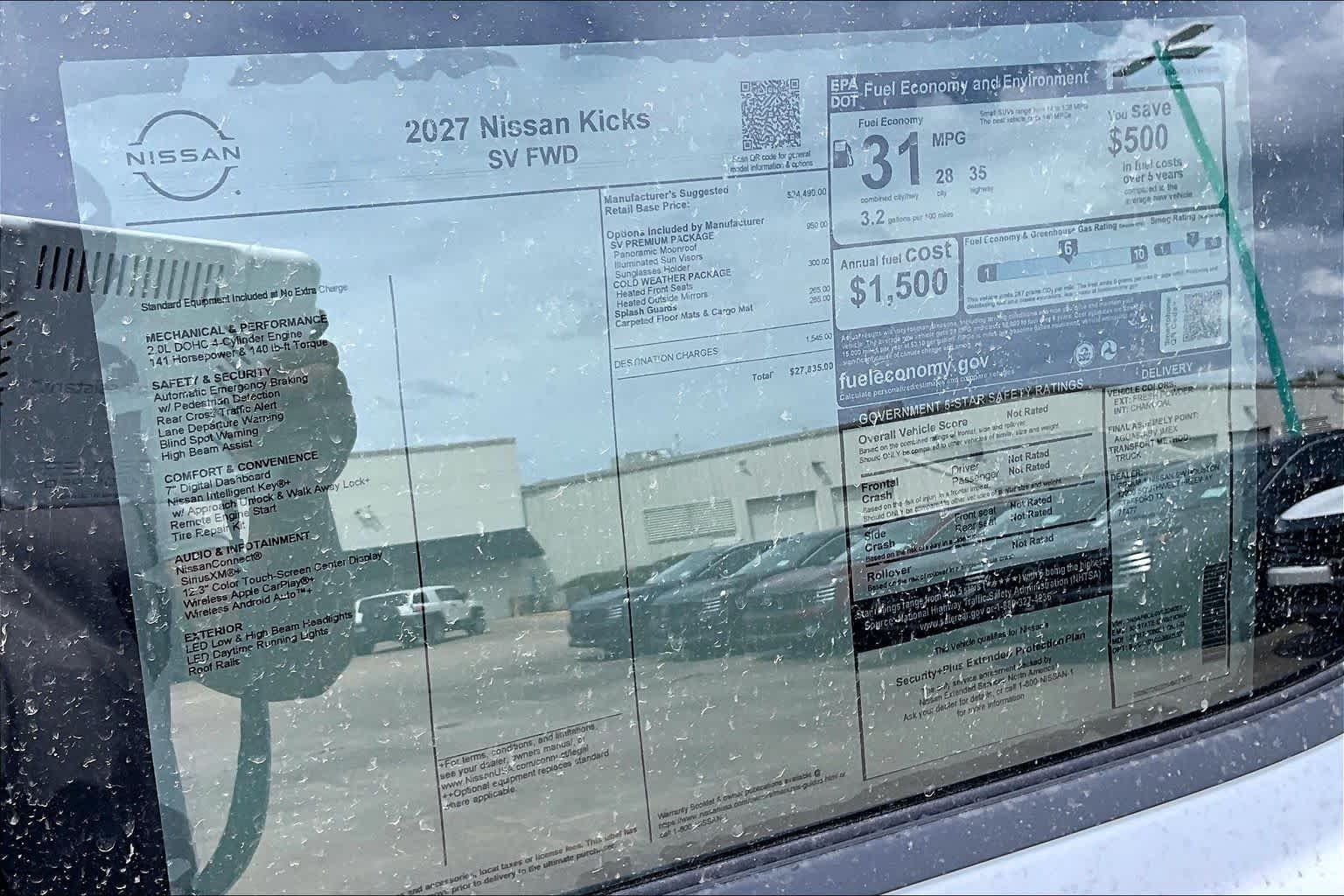 New 2027 Fresh Powder Nissan SV image 20