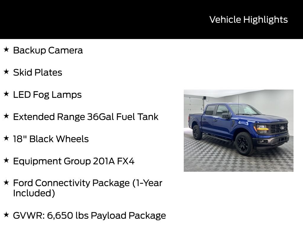 New 2026 Blue Ford STX image 6