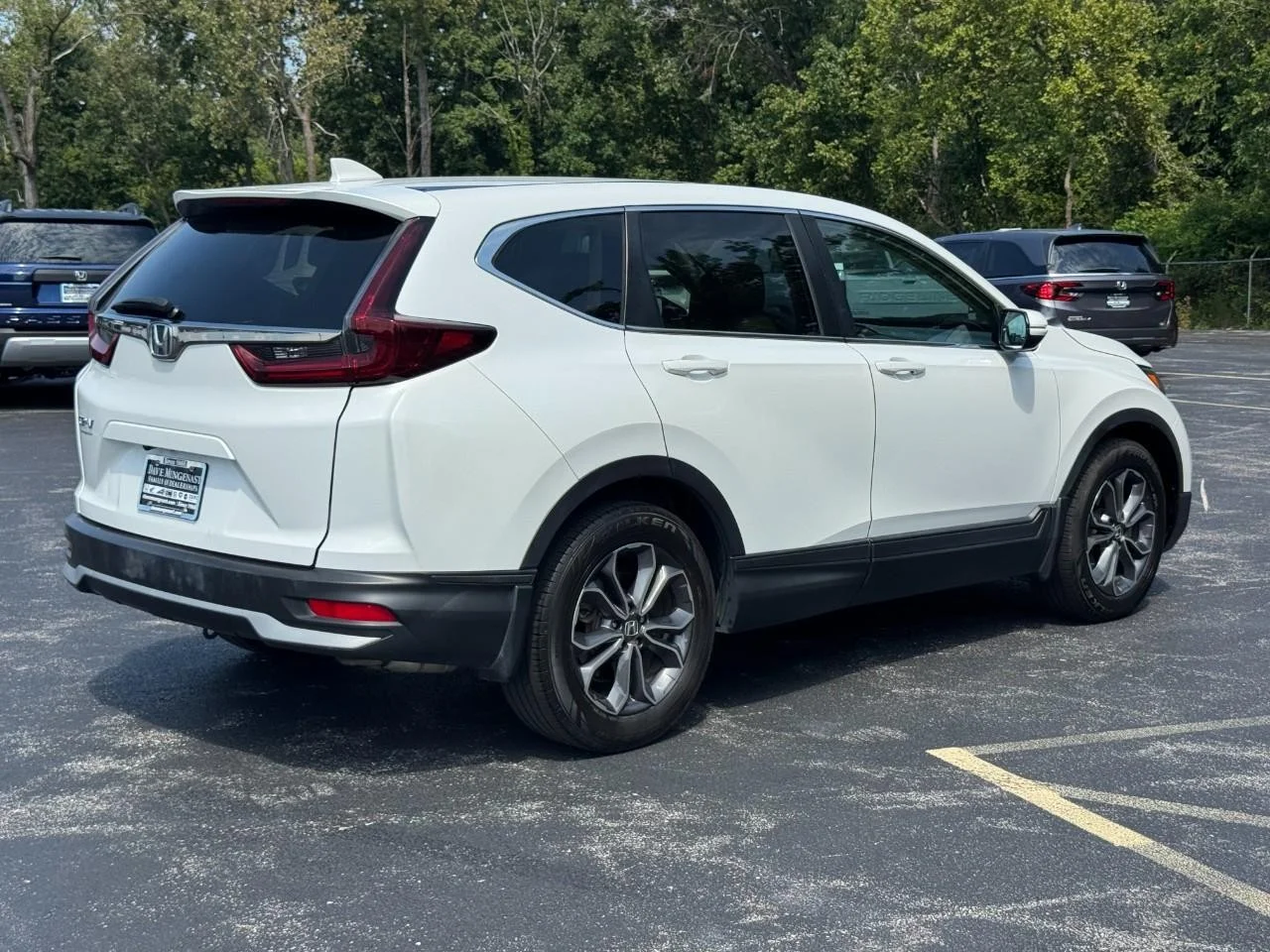 Used 2022 WHITE Honda EX image 4