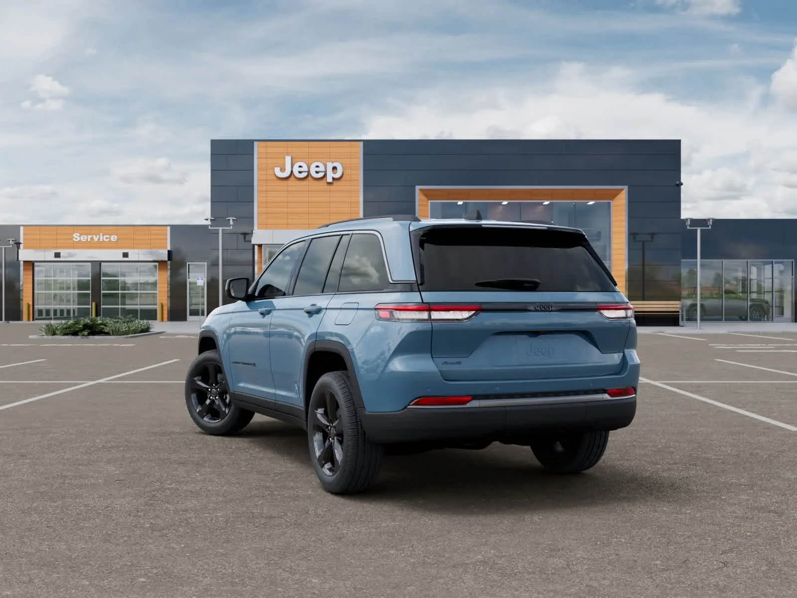 New 2027 Steel Blue Jeep Limited image 3