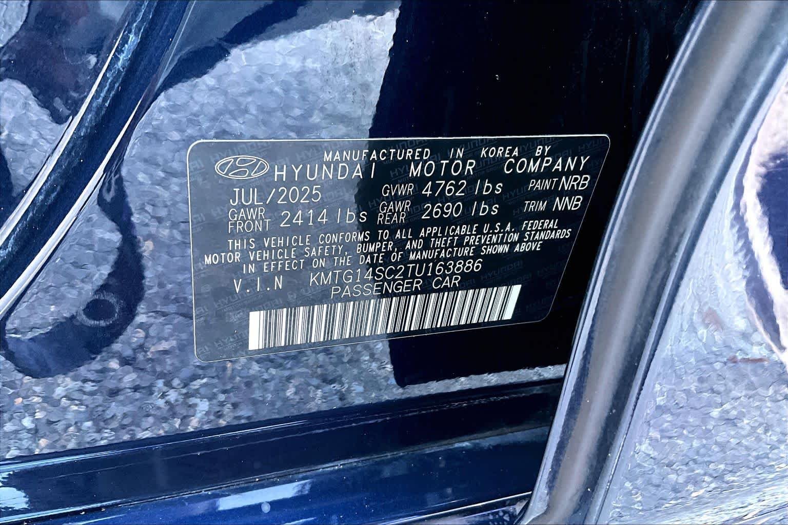Used 2026 Capri Blue Genesis 2.5T image 34
