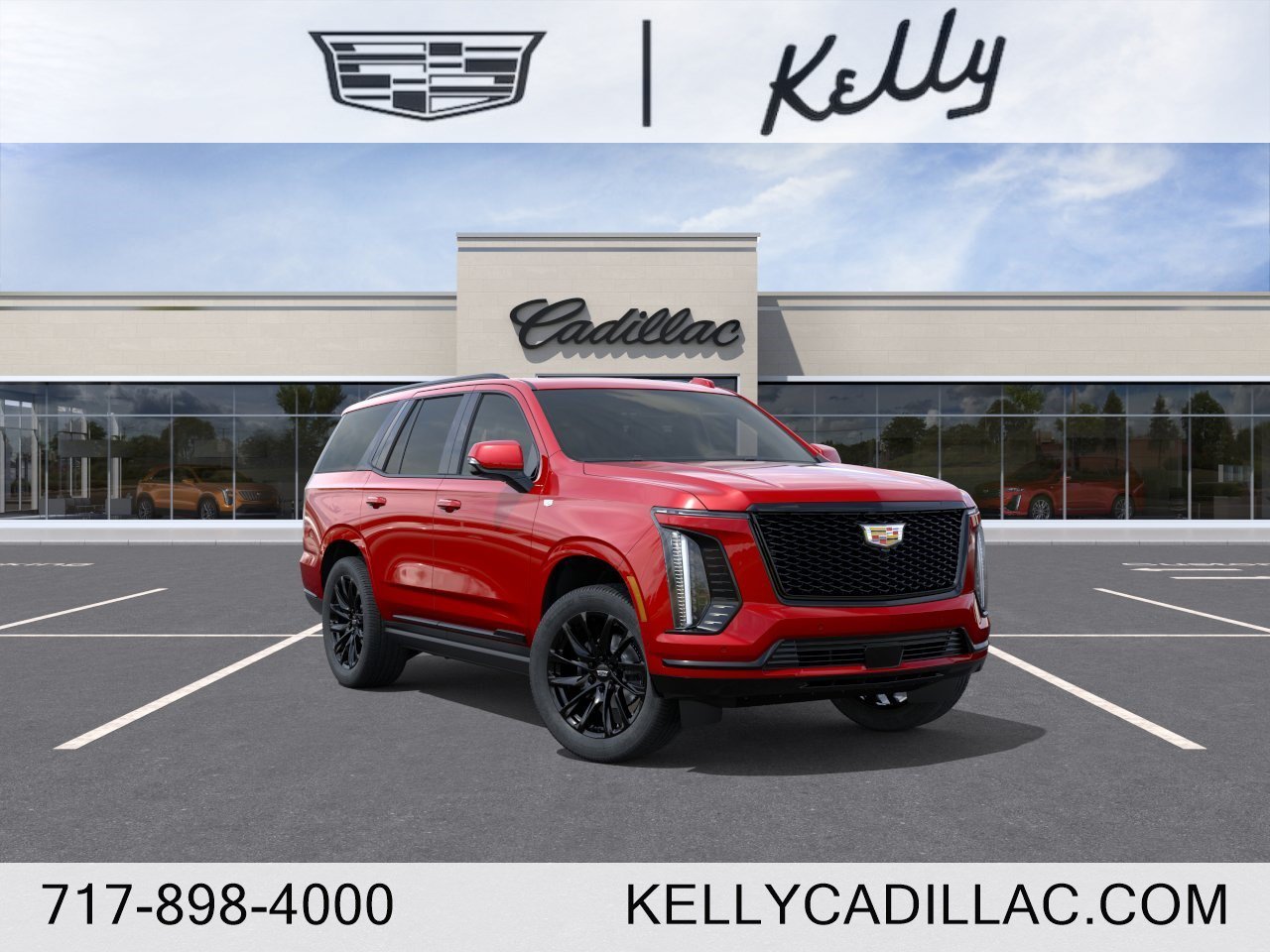 Red 2027 Cadillac Escalade SUV / Crossover Four-Wheel Drive Automatic
