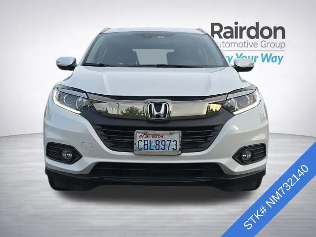 Certified Used 2022 Platinum White Pearl Honda EX-L image 2