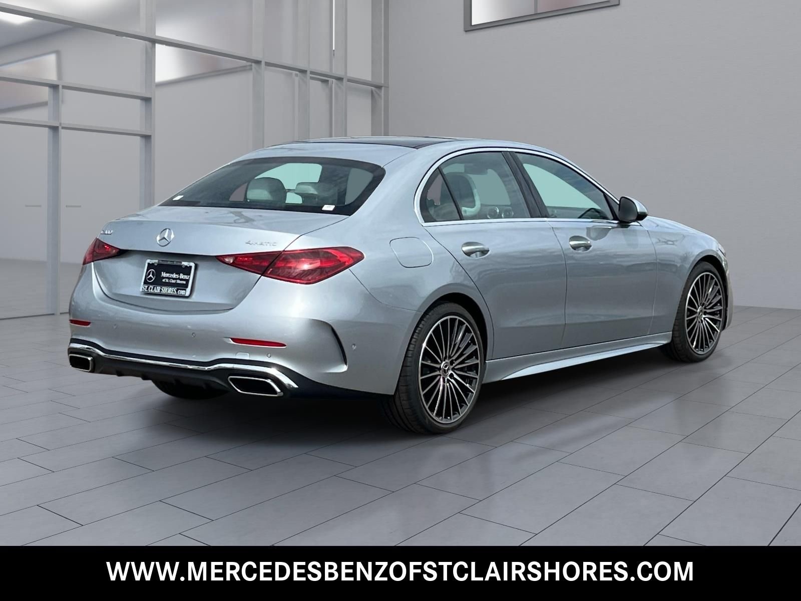 New 2026 Cirrus Silver Metallic Mercedes-Benz C 300 image 6