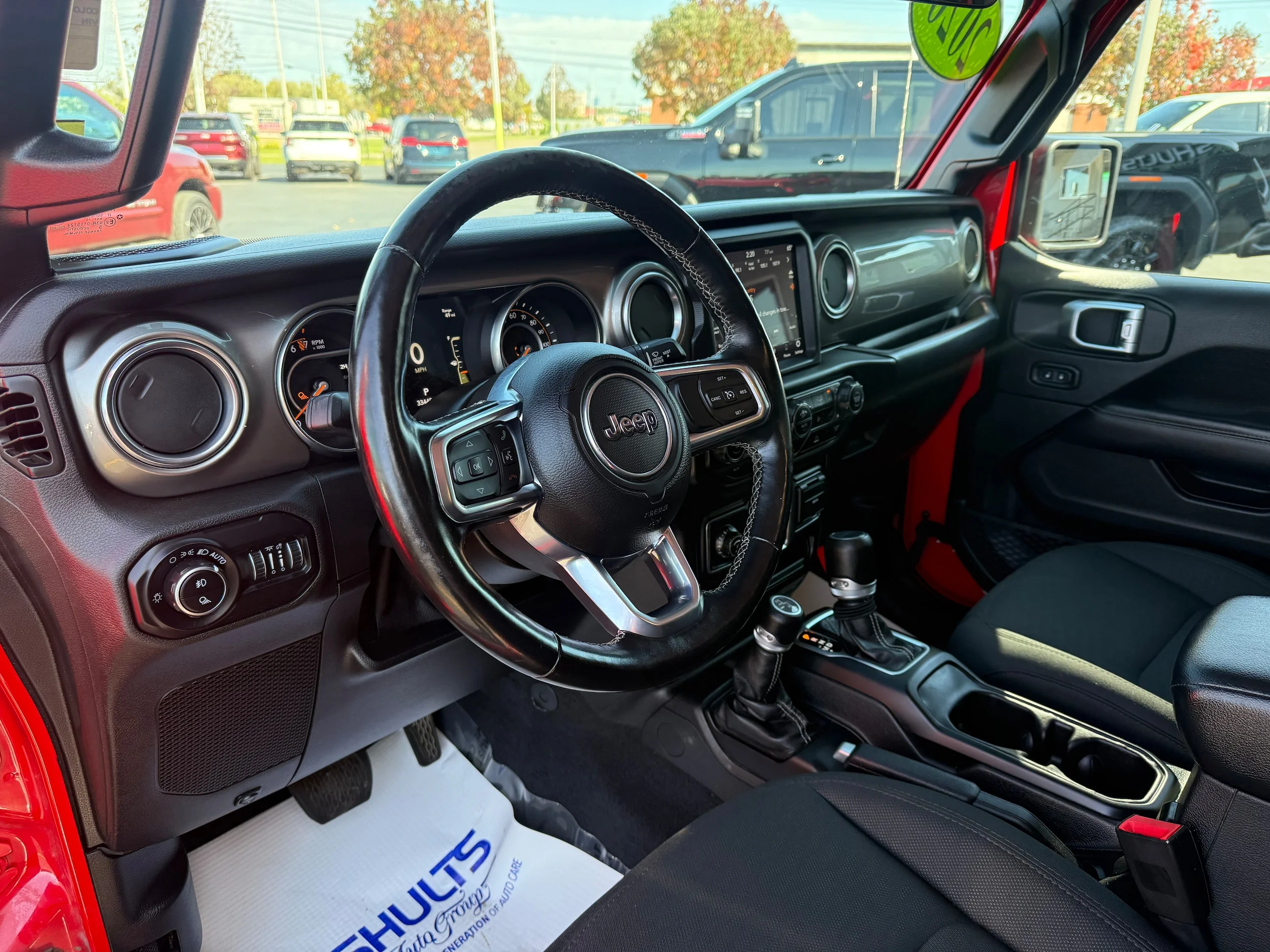 Used 2020 Firecracker Red Clearcoat Jeep Overland image 12
